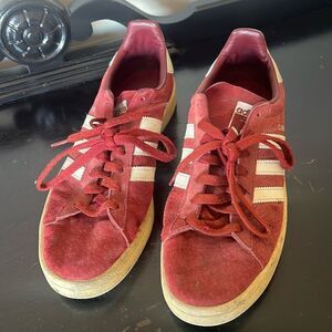 Men 9.5 US  Adidas Originals Campus Leather Suede Bur Dy Bz0087